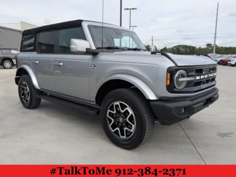 Silver 2023 Ford Bronco Outer Banks for sale in Douglas, GA