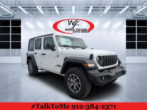 White 2025 Jeep Wrangler Sport S for sale in Douglas, GA