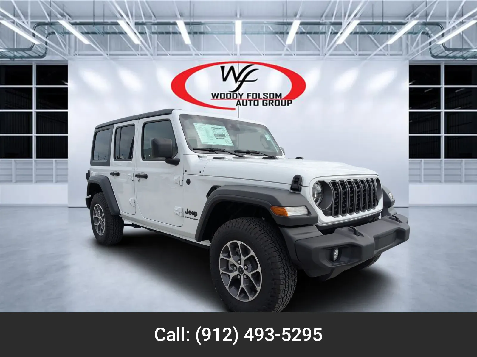 White 2025 Jeep Wrangler Sport S for sale in Douglas, GA