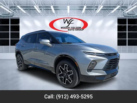 Gray 2024 Chevrolet Blazer RS for sale in Douglas, GA