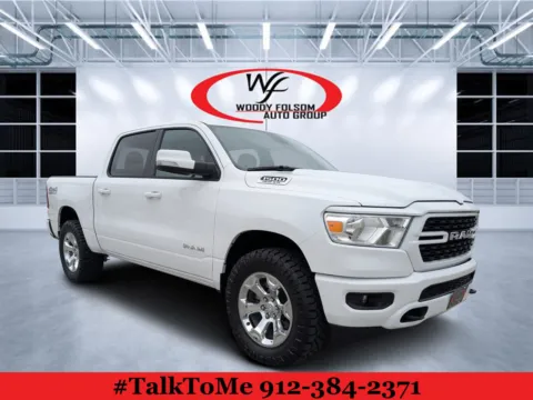 White 2022 Ram 1500 Big Horn for sale in Douglas, GA