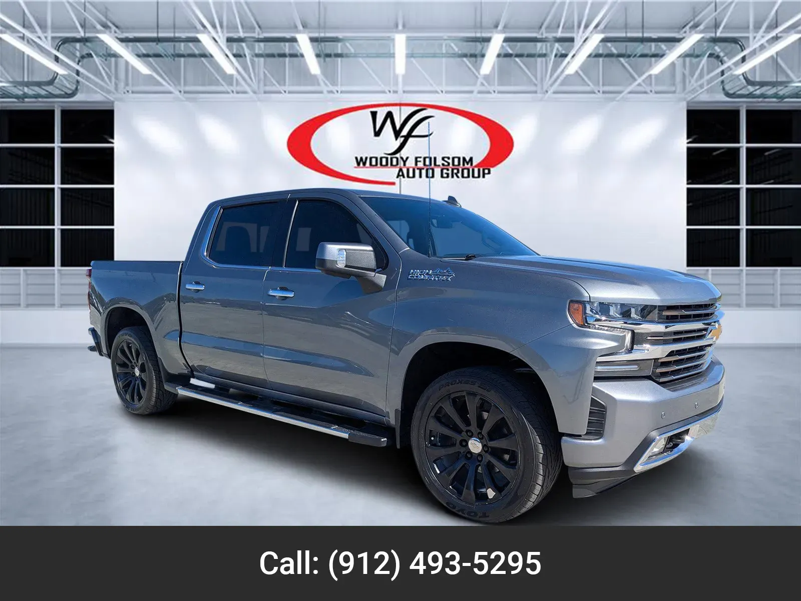 Gray 2022 Chevrolet Silverado 1500 LTD High Country for sale in Douglas, GA