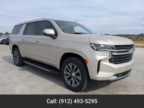 Beige 2021 Chevrolet Suburban LT for sale in Douglas, GA