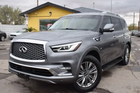 Photos of 2020 INFINITI QX80 LUXE Sport Utility 4D for sale in El Paso, TX at Select Automotive Inc.