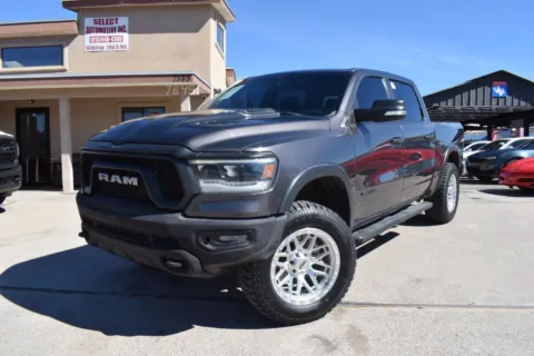 Gray 2020 Ram 1500 Crew Cab Rebel Pickup 4D 5 1/2 ft for sale in El Paso, TX