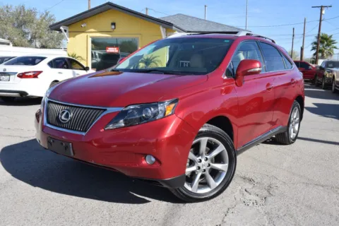 Red 2012 Lexus RX 350 Sport Utility 4D for sale in El Paso, TX
