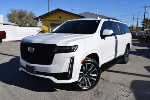 White 2021 Cadillac Escalade ESV Sport SUV 4D for sale in El Paso, TX