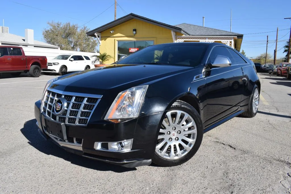 Black 2014 Cadillac CTS 3.6 Premium Collection Coupe 2D for sale in El Paso, TX