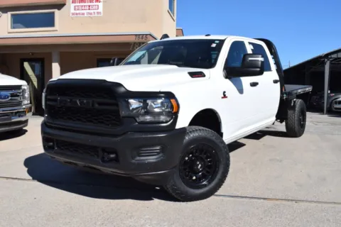 White 2023 Ram 2500 Crew Cab Tradesman Pickup 4D 8 ft for sale in El Paso, TX