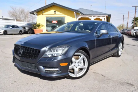 Gray 2014 Mercedes-Benz CLS-Class CLS 550 Coupe 4D for sale in El Paso, TX