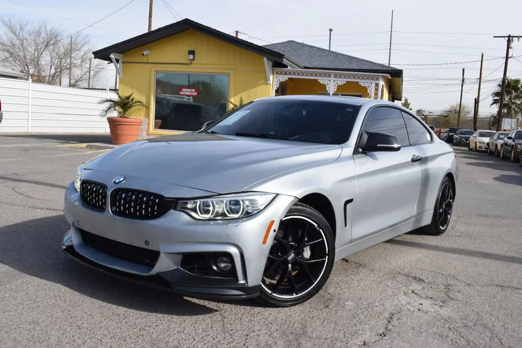 Silver 2014 BMW 4 Series 435i xDrive Coupe 2D for sale in El Paso, TX
