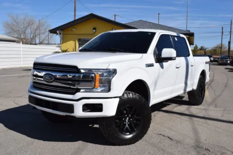 Blue 2019 Ford F-150 SuperCrew Cab Lariat Pickup 4D 5 1/2 ft for sale in El Paso, TX