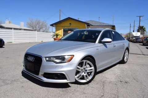 Silver 2015 Audi A6 3.0T Premium Plus Sedan 4D for sale in El Paso, TX