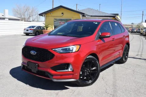 Red 2020 Ford Edge ST Line Sport Utility 4D for sale in El Paso, TX