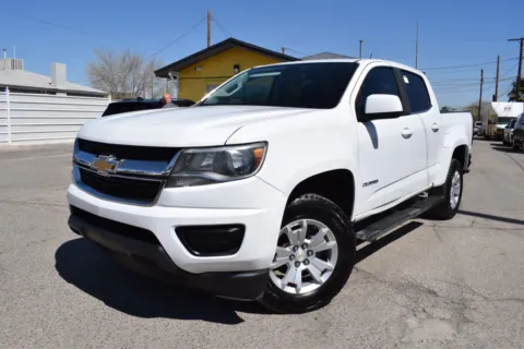 White 2019 Chevrolet Colorado Crew Cab LT Pickup 4D 5 ft for sale in El Paso, TX