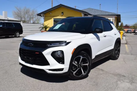 White 2021 Chevrolet Trailblazer RS Sport Utility 4D for sale in El Paso, TX