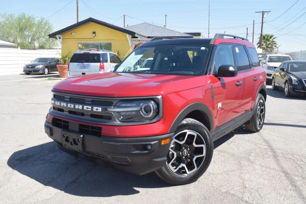 Red 2021 Ford Bronco Sport Big Bend Sport Utility 4D for sale in El Paso, TX