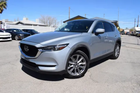 Silver 2019 MAZDA CX-5 Grand Touring Sport Utility 4D for sale in El Paso, TX
