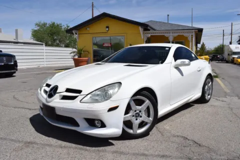 White 2006 Mercedes-Benz SLK-Class SLK 350 Roadster 2D for sale in El Paso, TX