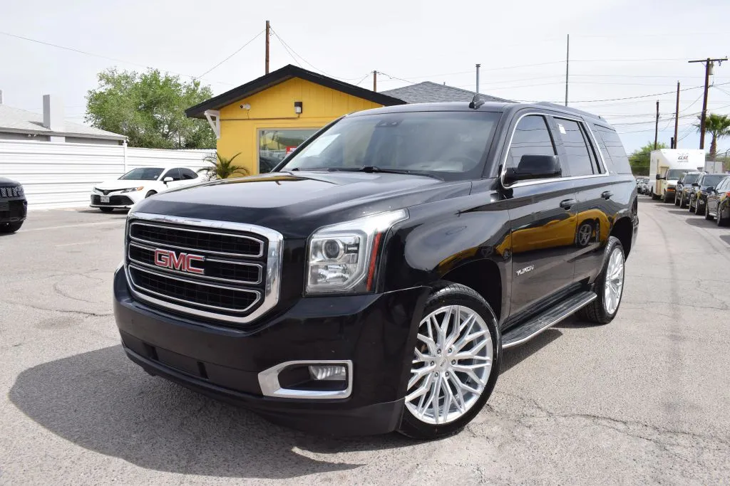 Black 2020 GMC Yukon SLT Sport Utility 4D for sale in El Paso, TX