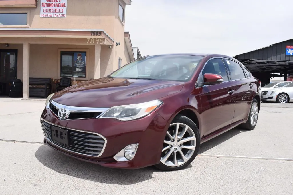 Red 2014 Toyota Avalon XLE Touring Sedan 4D for sale in El Paso, TX