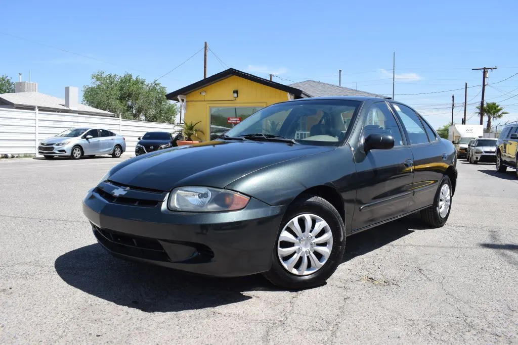Green 2003 Chevrolet Cavalier Sedan 4D for sale in El Paso, TX