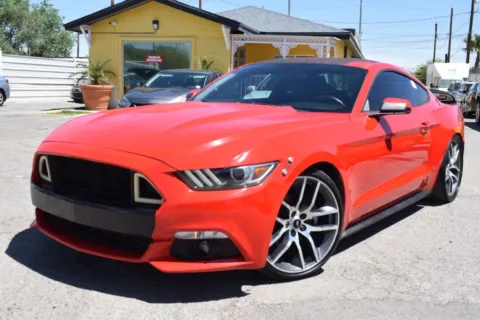 Photos of 2015 Ford Mustang EcoBoost Premium Coupe 2D for sale in El Paso, TX at Select Automotive Inc.