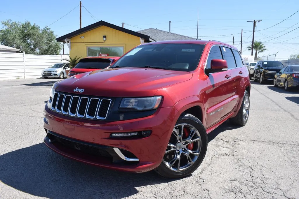 Red 2014 Jeep Grand Cherokee SRT Sport Utility 4D for sale in El Paso, TX