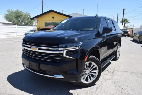 Black 2021 Chevrolet Tahoe LT Sport Utility 4D for sale in El Paso, TX