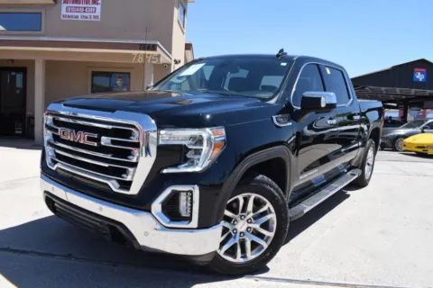 Black 2022 GMC Sierra 1500 Limited Crew Cab SLT Pickup 4D 5 3/4 ft for sale in El Paso, TX