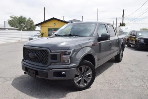 Gray 2018 Ford F-150 SuperCrew Cab Lariat Pickup 4D 5 1/2 ft for sale in El Paso, TX
