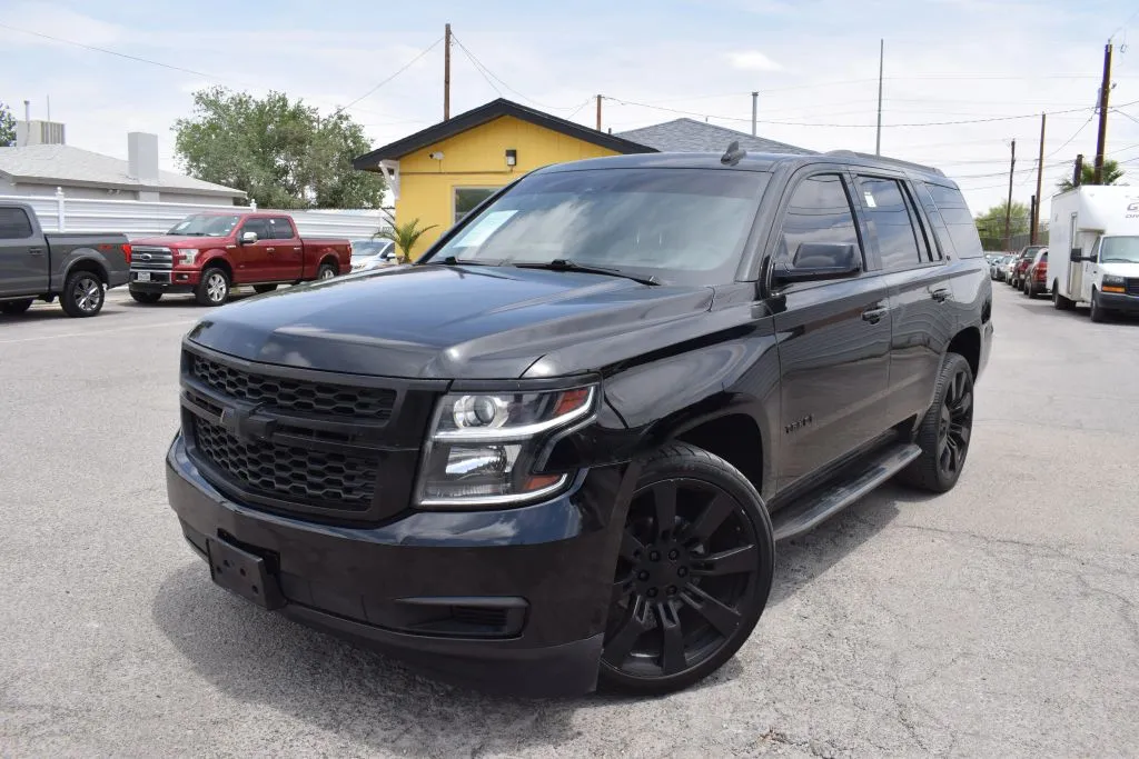 Black 2018 Chevrolet Tahoe LT Sport Utility 4D for sale in El Paso, TX