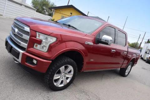 Another view of 2015 Ford F-150 SuperCrew Cab Platinum Pickup 4D 5 1/2 ft for sale in El Paso, TX at Select Automotive Inc.