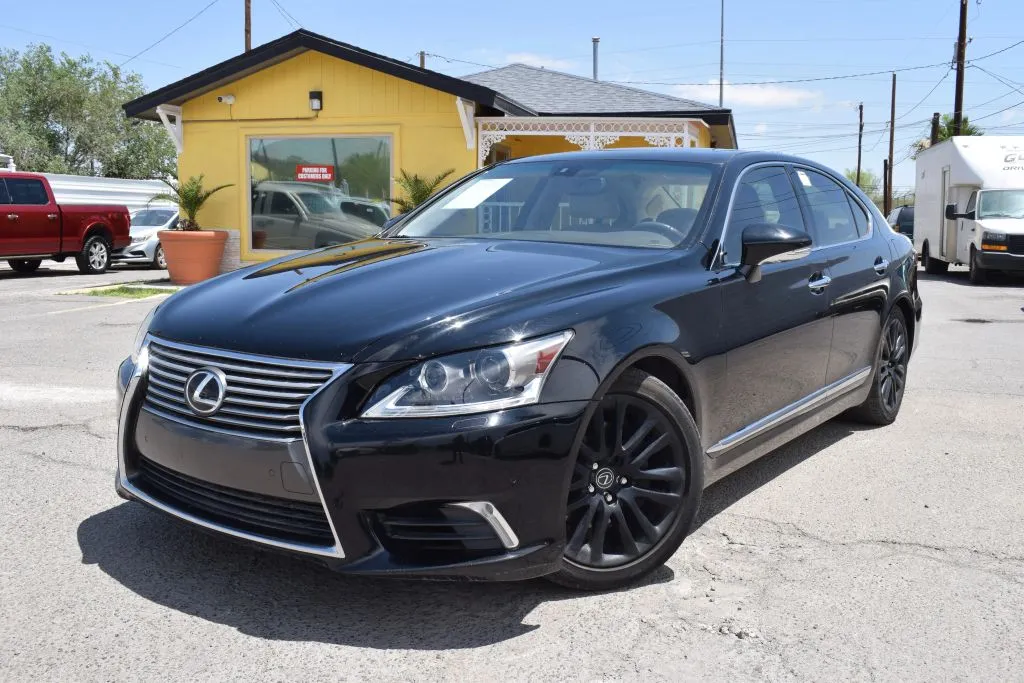 Black 2015 Lexus LS 460 Sedan 4D for sale in El Paso, TX