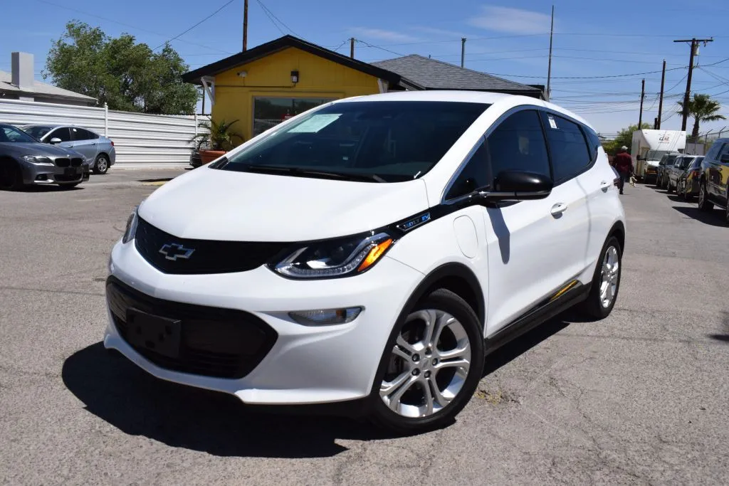 White 2020 Chevrolet Bolt EV LT Hatchback 4D for sale in El Paso, TX