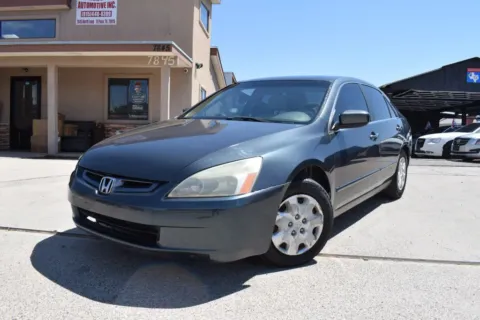 Blue 2004 Honda Accord LX Sedan 4D for sale in El Paso, TX