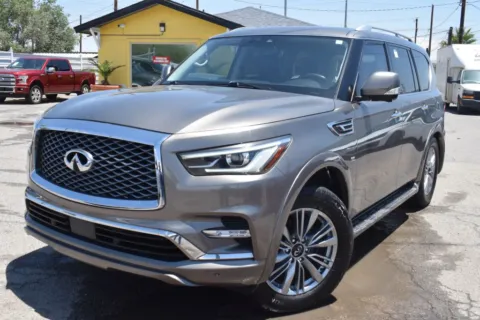 Photos of 2019 INFINITI QX80 LUXE Sport Utility 4D for sale in El Paso, TX at Select Automotive Inc.
