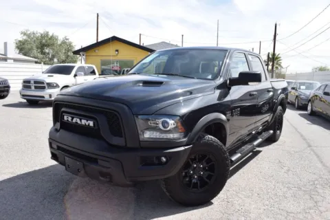 Black 2018 Ram 1500 Crew Cab Rebel Pickup 4D 5 1/2 ft for sale in El Paso, TX