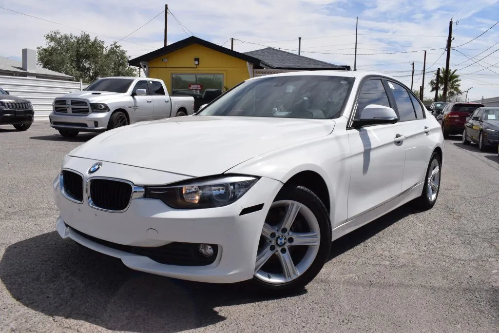 White 2015 BMW 3 Series 320i Sedan 4D for sale in El Paso, TX