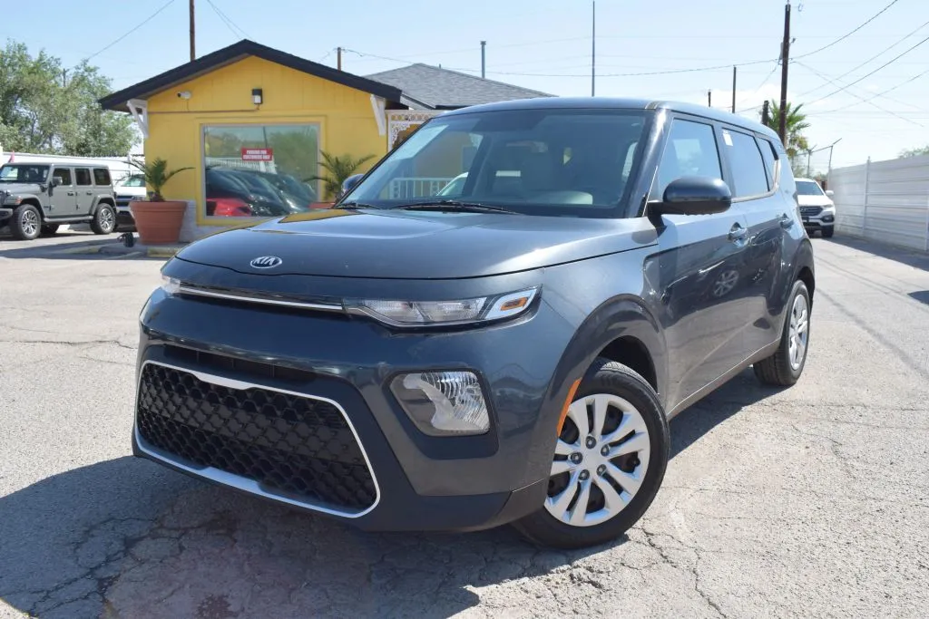 Gray 2021 Kia Soul LX Wagon 4D for sale in El Paso, TX