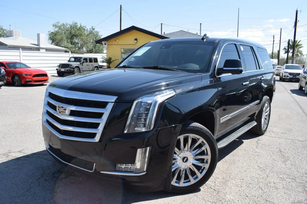 Black 2015 Cadillac Escalade Luxury Sport Utility 4D for sale in El Paso, TX