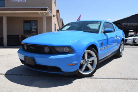 Blue 2010 Ford Mustang GT Coupe 2D for sale in El Paso, TX