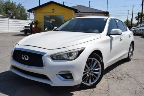 Photos of 2018 INFINITI Q50 3.0t LUXE Sedan 4D for sale in El Paso, TX at Select Automotive Inc.