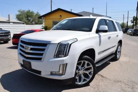 White 2016 Cadillac Escalade Luxury Sport Utility 4D for sale in El Paso, TX