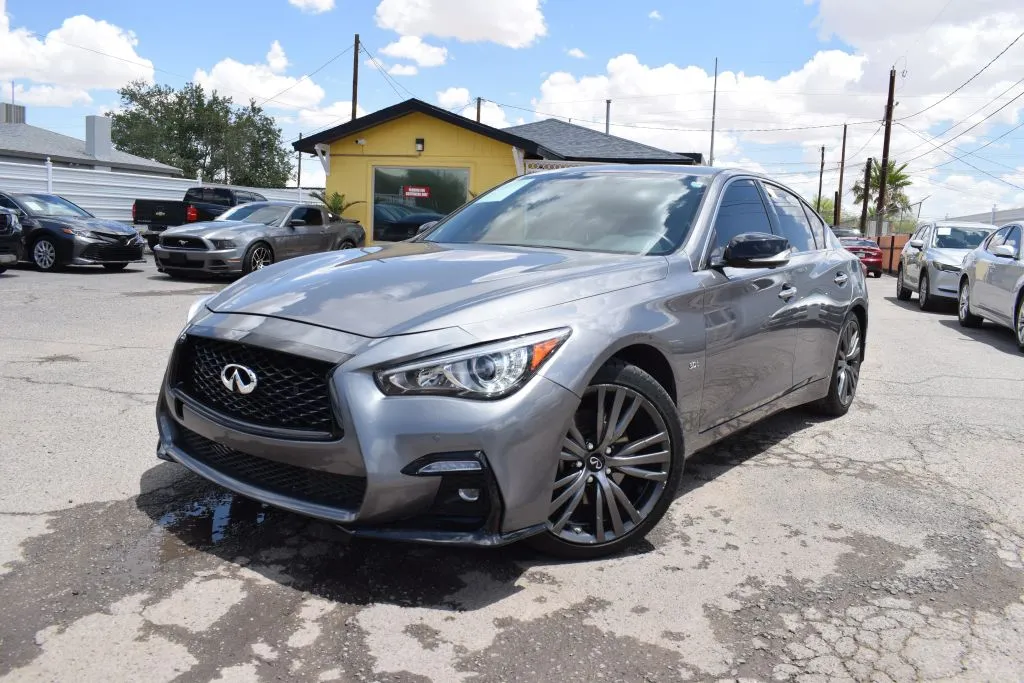 Gray 2020 INFINITI Q50 EDITION 30 Sedan 4D for sale in El Paso, TX