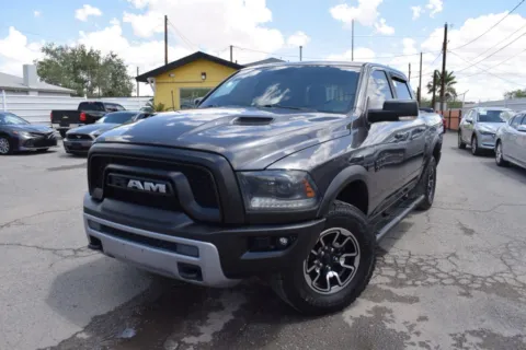 Gray 2015 Ram 1500 Crew Cab Rebel Pickup 4D 5 1/2 ft for sale in El Paso, TX
