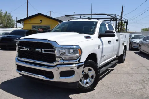 White 2020 Ram 2500 Crew Cab Tradesman Pickup 4D 8 ft for sale in El Paso, TX