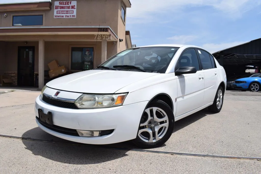 White 2003 Saturn Ion 3 Sedan 4D for sale in El Paso, TX