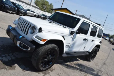 Another view of 2022 Jeep Wrangler Unlimited 4xe Sahara 4xe Sport Utility 4D for sale in El Paso, TX at Select Automotive Inc.