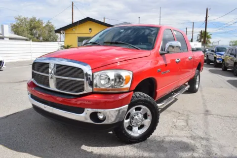 Red 2006 Dodge Ram 1500 Mega Cab SLT Pickup 4D 6 1/4 ft for sale in El Paso, TX